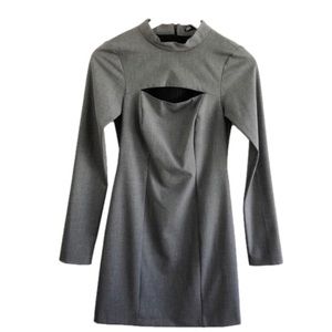 Brand NEW Zara hound tooth cutout dress